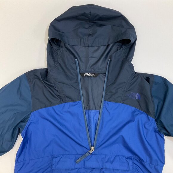 The North Face Boys Blue Windbreaker Rain Jacket Size XL Outdoor Hiking Camping - Picture 4 of 16